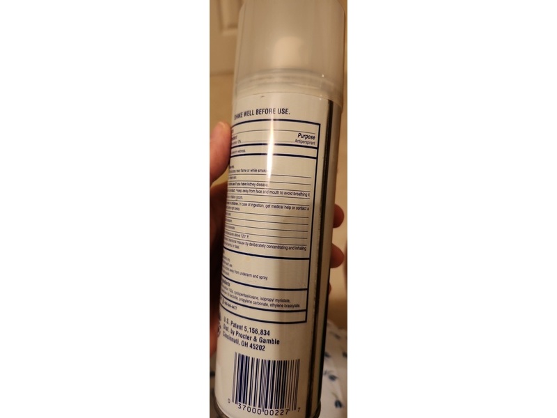 Sure Aerosol Anti-Perspirant & Deodorant, Unscented, 6 oz/170 g