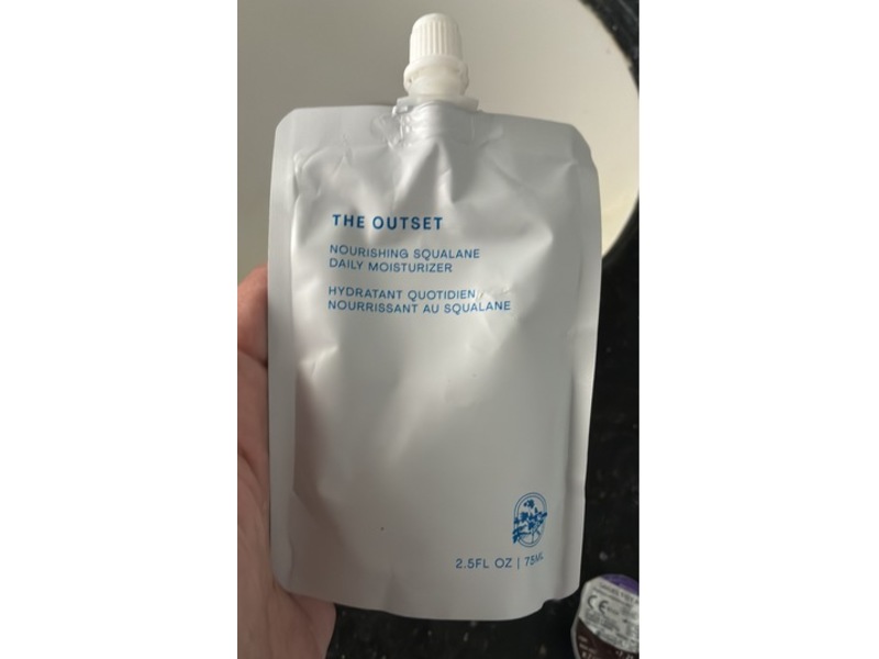 The Outset Nourishing Squalane Daily Moisturizer, 2.5 fl oz/75 mL