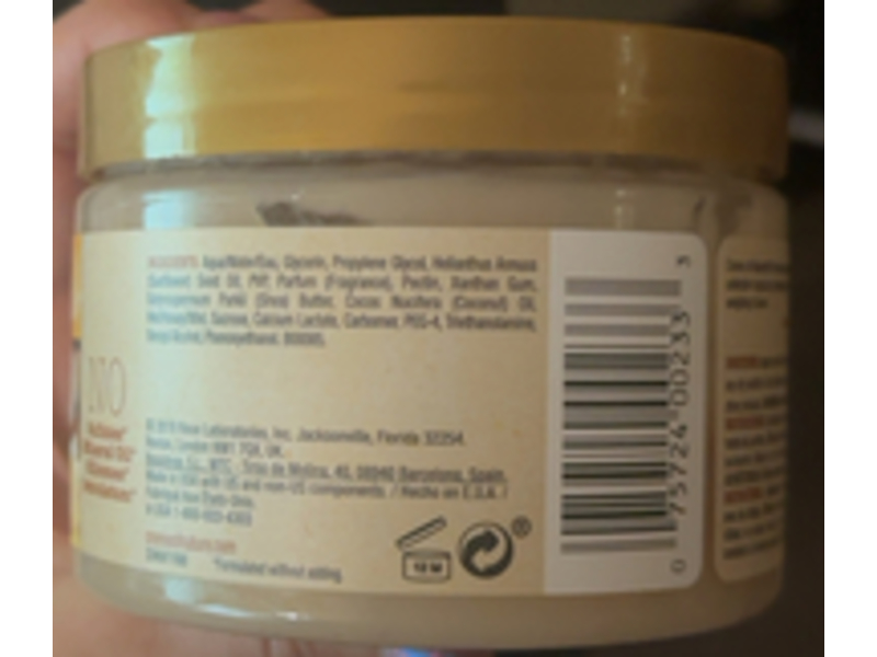 Creme of Nature Defining Custard, Pure Honey, Coconut Oil And Shea Butter Formula, Twist & Hold, 11.5 oz/326 g