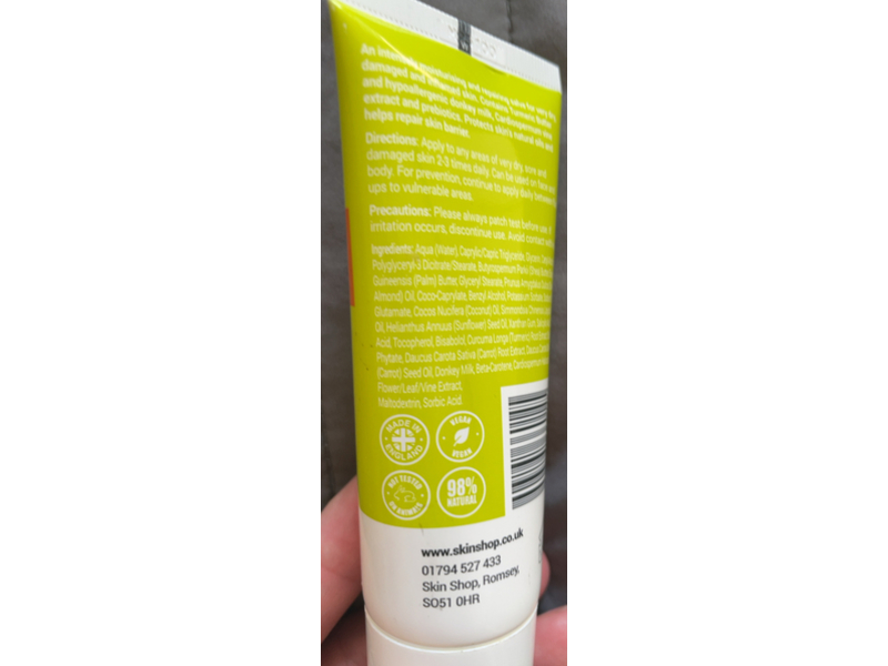 Hydrosil Ultra Hydrating Skin Smoothing Anti Itch Salve Turmeric Butter & Hypoallergenic Milk, 75 mL