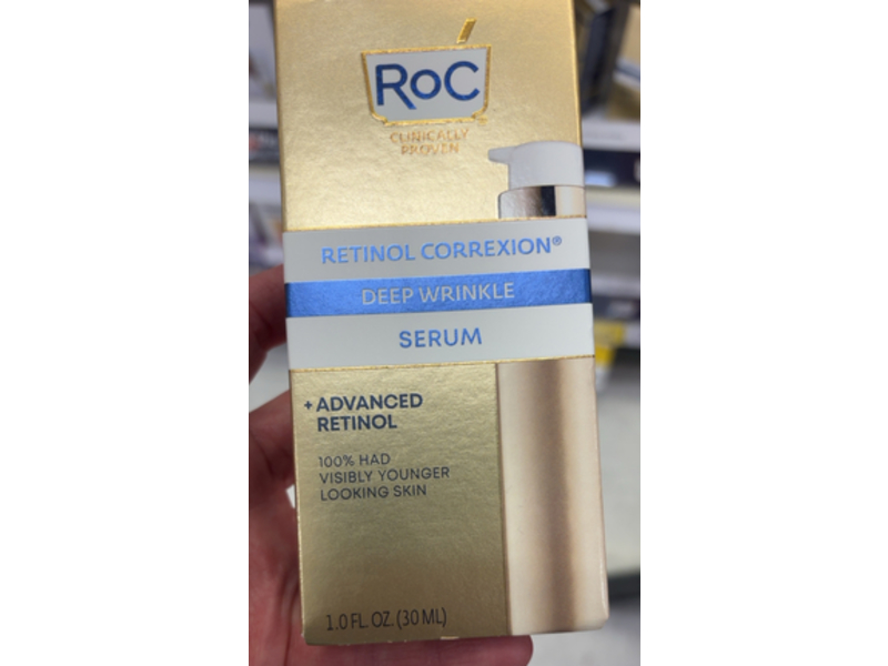 Roc Deep Wrinkle Serum, Retinol Correxion, 1.0 fl oz/30 mL
