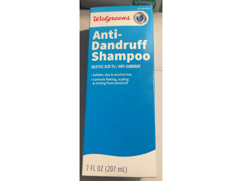Walgreens Anti Dandruff Shampoo, Salicylic Acid 3%, 7 fl oz/207 mL