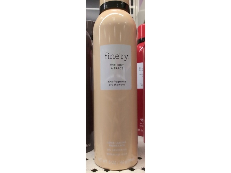 fine'ry Dry Shampoo, Without A Trace, 5 oz/142 g