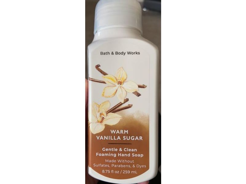 Bath & Body Works Foaming Hand Soap, Warm Vanilla Sugar, 8.75 fl oz/259 mL