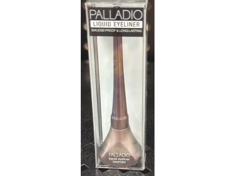 Palladio Liquid Eyeliner, Lavender, 0.13 fl oz/3.8 mL
