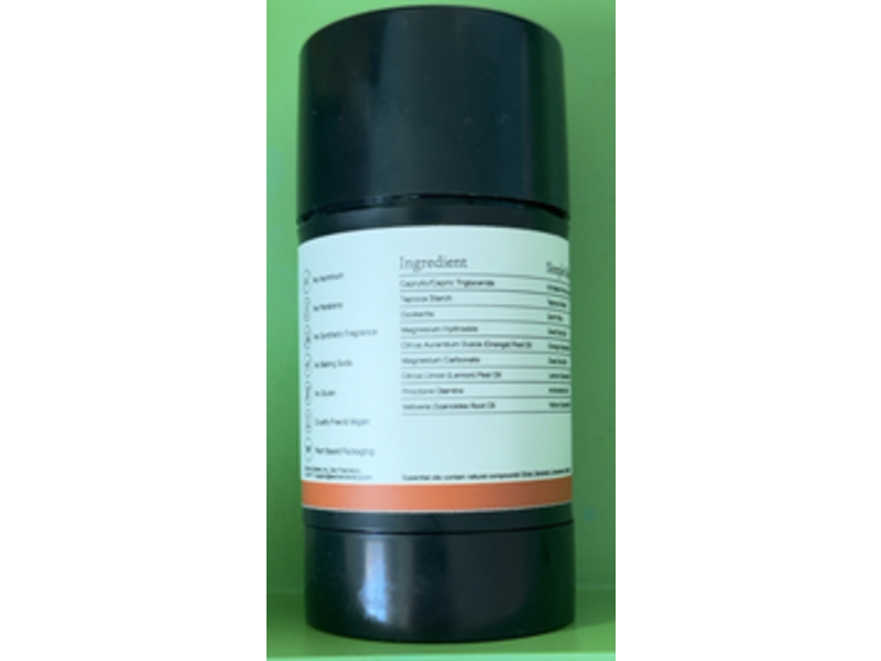 Each & Every Deodorant, Citrus & Vetiver, 2.5 oz/70 g