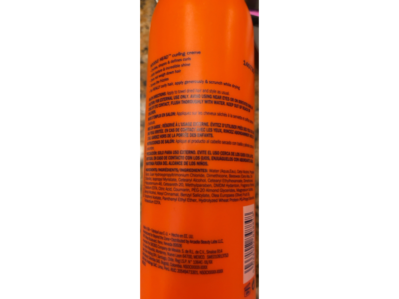 Beyond the Zone Noodle Head Curling Creme, 3.6 fl oz/473 mL