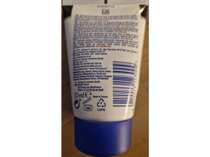 Neutrogena Concentrated Hand Cream, Scented, 50 mL