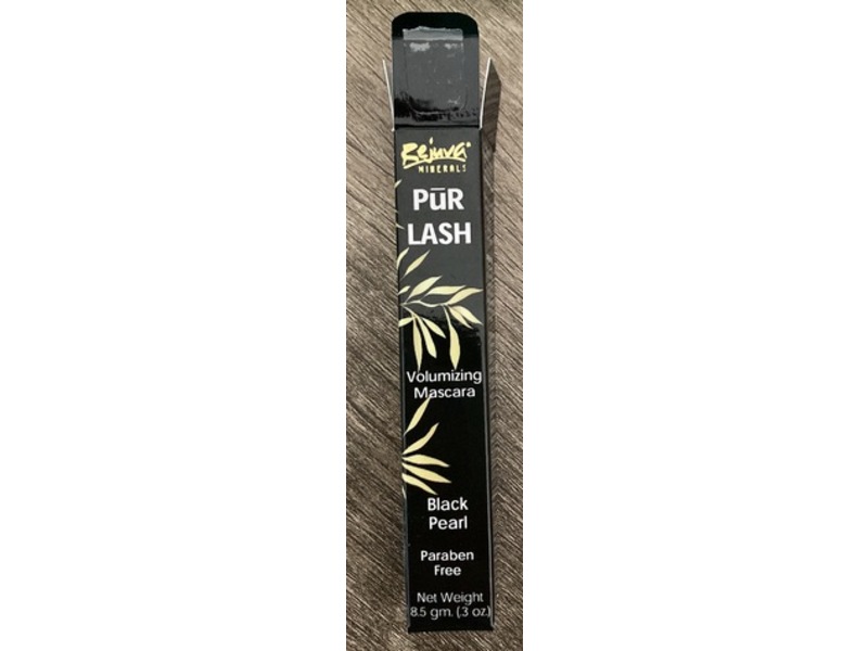 Rejuva Minerals Pur Lash Volumizing Mascara, Black Pearl, 0.3 oz/8.5 g
