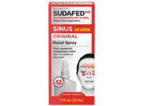 Sudafed Sinus Severe Original Nasal Spray, Oxymetazoline Hydrochloride, 1 fl oz/30 mL - Image 2