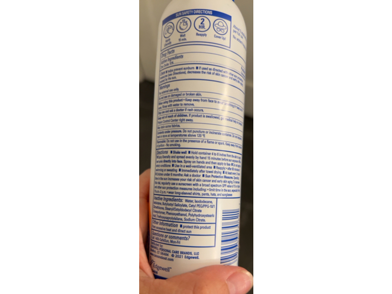 Banana Boat Sport Mineral Sunscreen Lotion Spray, SPF 30, 5 oz/142g, Pack Of 2