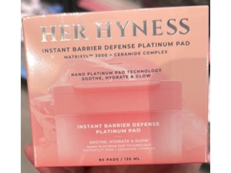Her Hyness Instant Barrier Defense Platinum Pad, 135 mL, 80 Count