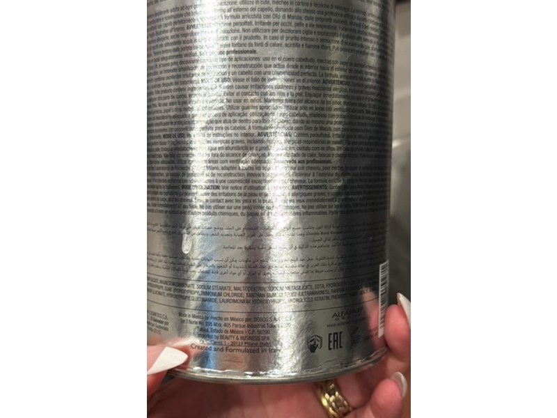 Alfaparf Milano Bb Bleach System, Easy Lift 7, 14.1 oz/400 g