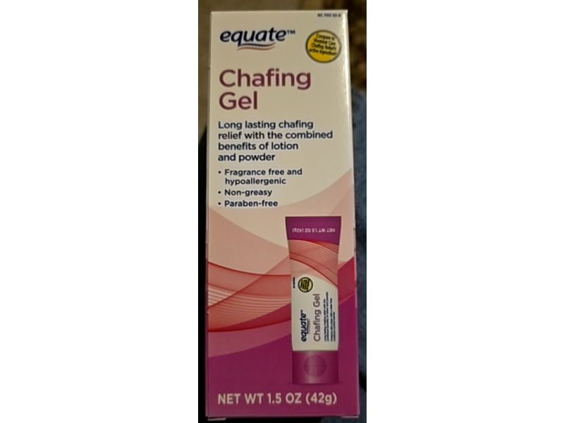 Equate Chafing Gel Lotion & Powder, 1.5 oz/42 g, Pack Of 2