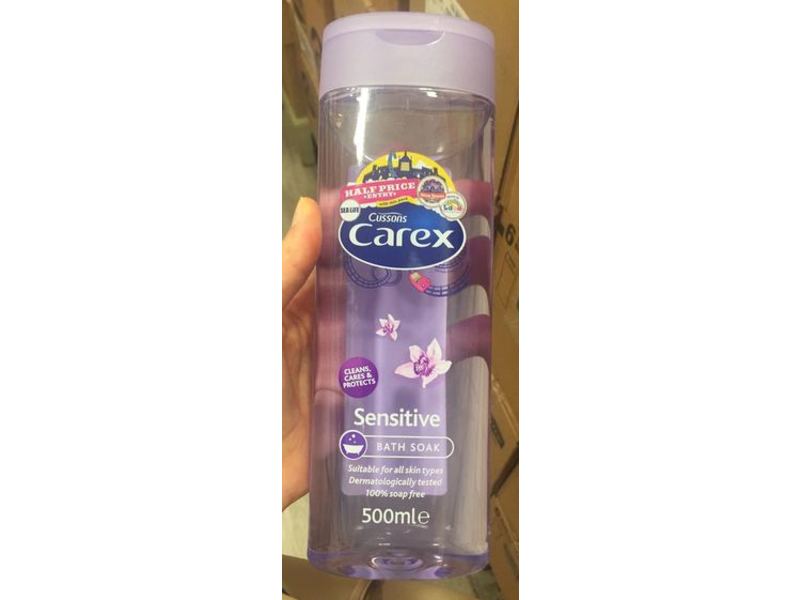 Carex Sensitive Bath Soak, 500 ml