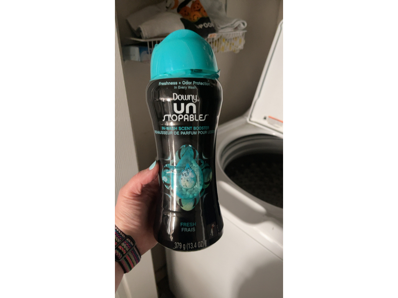 Downy Unstopables In-Wash Scent Booster, Fresh, 13.4 oz/380 g