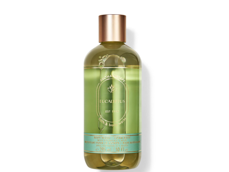 Bath & Body Works Aromatherapy Body Wash + Foam Bath, Eucalyptus, 10 fl oz/295 mL