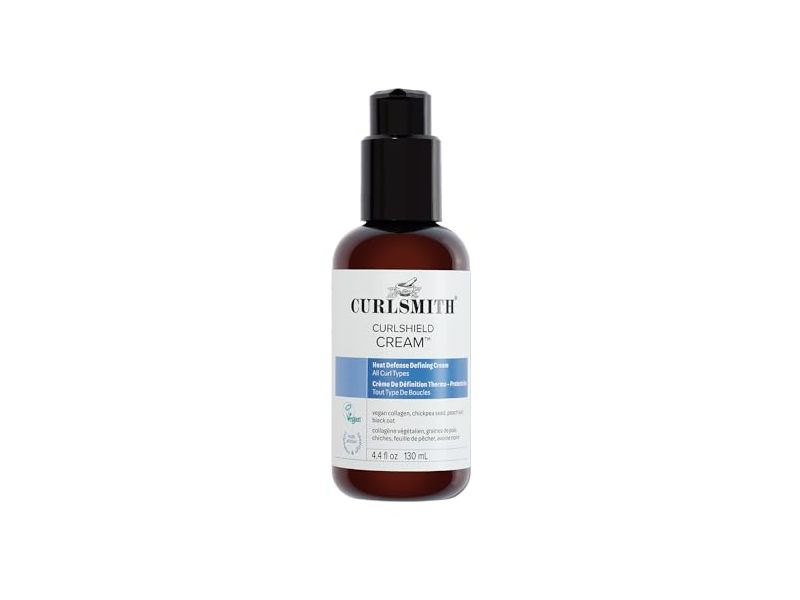 CurlSmith CurlShield Heat Defense Cream, 4.4 fl oz/130 mL