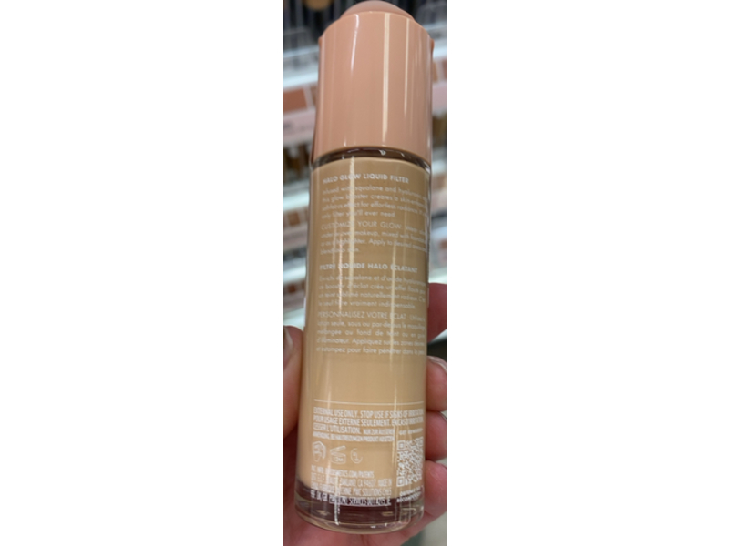 e.l.f. Halo Glow Liquid Filter, 0 Fair, 1.06 fl oz/31.5 mL
