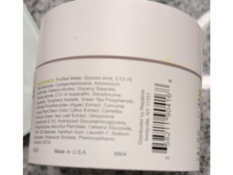 Replenix Resurfacing Cream, Glycolic Acid 10%, 1.7 oz