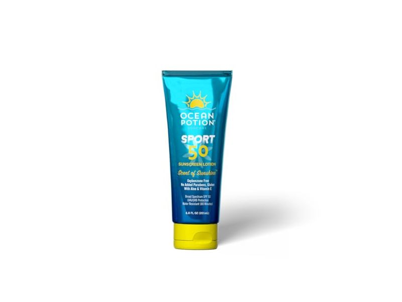 Ocean Potion Suncare Sunscreen Lotion, Scent Of Sunshine SPF 50, 6.8 fl oz/201 mL