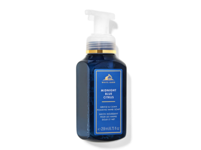 Bath & Body Works White Barn Gentle & Clean Foaming Hand Soap, Midnight Blue Citrus, 8.75 fl oz/259 mL