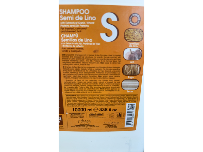 Ever Ego Nourishing Nequal Shampoo, 338 fl oz/10000 mL