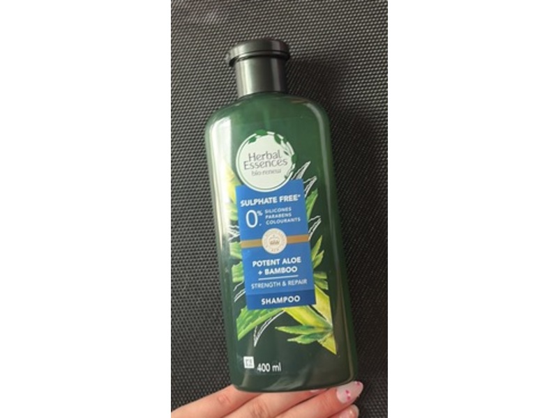 Herbal Essences Shampoo, Potent Aloe + Bamboo, 400 mL