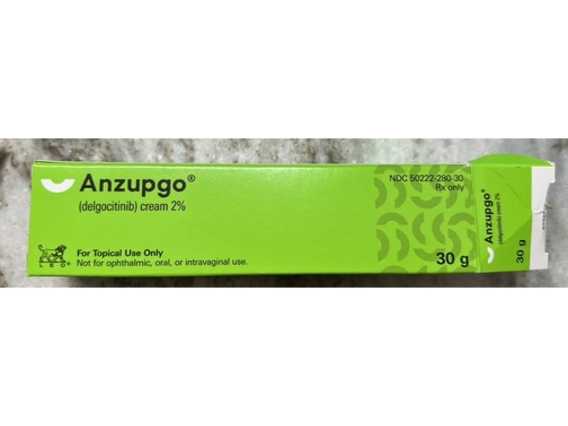 Anzupgo (delgocitinib) Cream 2%, 30 g, Leo Pharma (Rx)