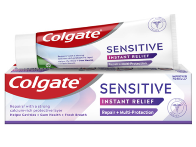Colgate Sensitive Instant Relief + Multi-Protection Toothpaste, 75 mL