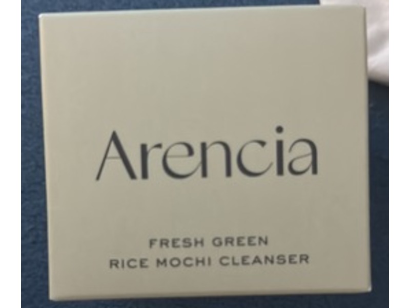 Arencia Fresh Green Rice Mochi Face Cleanser, 4.23 oz/120 g