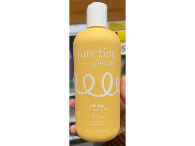 Function Of Beauty Coily Hair Shampoo, Flaxseed Oil, 11 fl oz