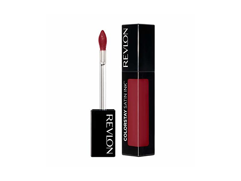 Revlon Colorstay Satin Ink Liquid Lipstick, 005 Silky Sienna, 0.17 oz/5 mL