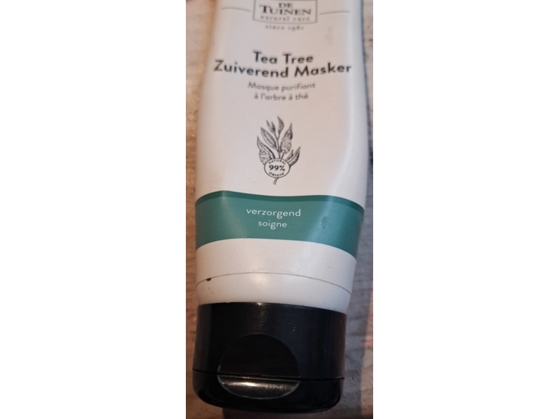De Tuinen Facial Purifying Mask, Tea Tree,75 mL