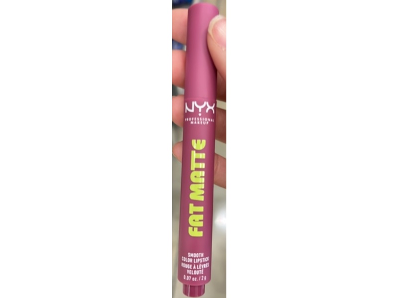 Nyx Fat Matte Lipstick, Blush Blanket, 0.07 oz/2g