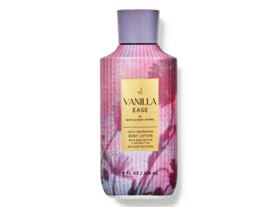 Bath & Body Works Daily Nourishing Body Lotion, Vanilla Ease, Shea Butter + Coconut Oil, 8 fl oz/236 mL