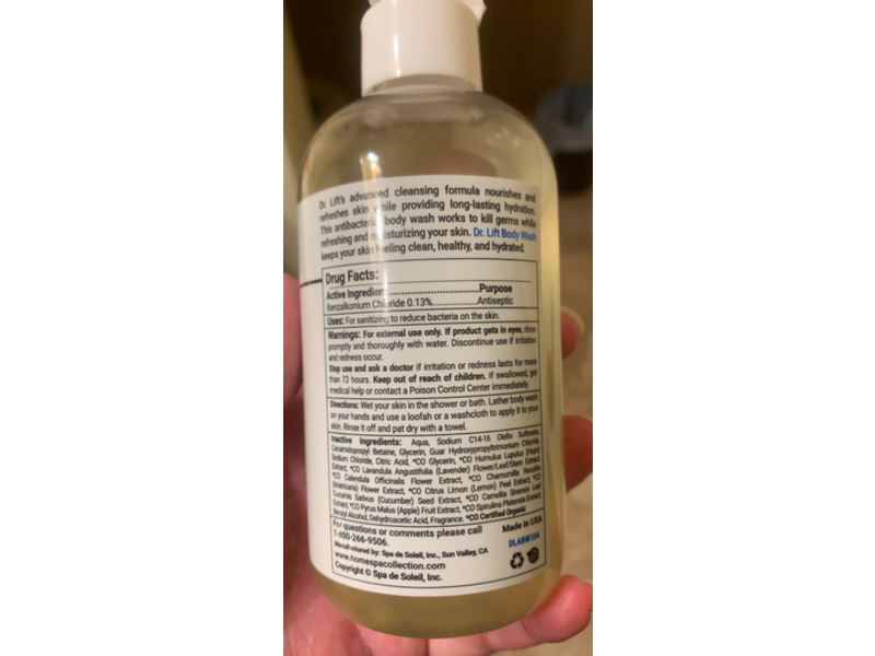 Dr. Lift Antibacterial Body Wash, 8 fl oz/240 mL