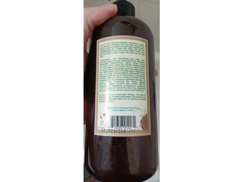 Just Nutritive Grow New Hair Shampoo, 16 fl oz/473 mL