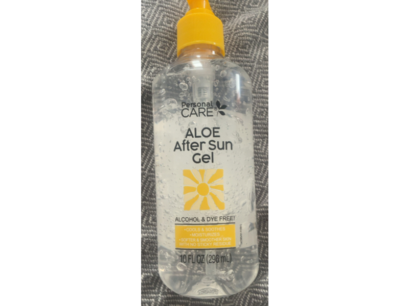 Personal Care Aloe After Sun Gel, 10 fl oz/296 mL