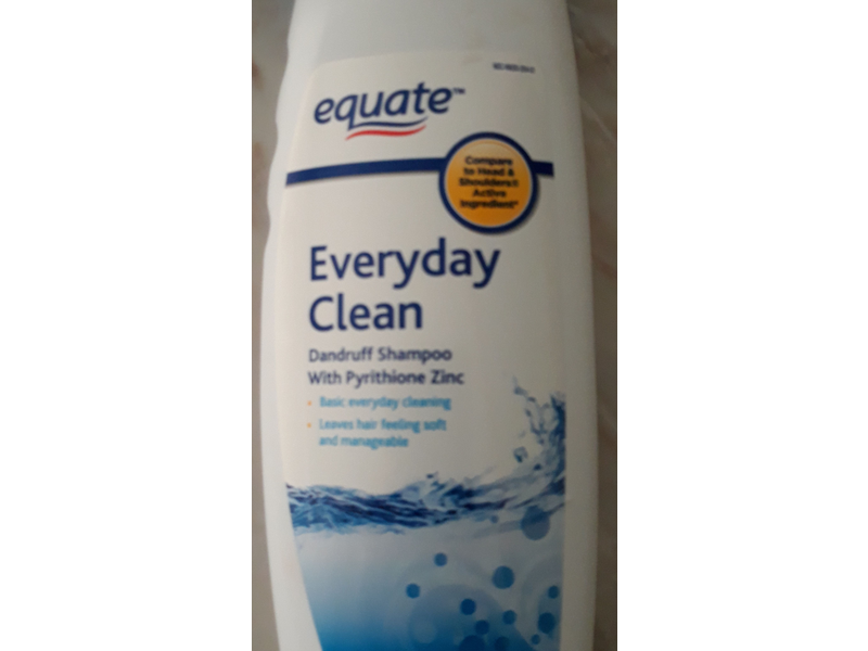 Equate Everyday Clean Dandruff Shampoo With Pyrithlone Zinc