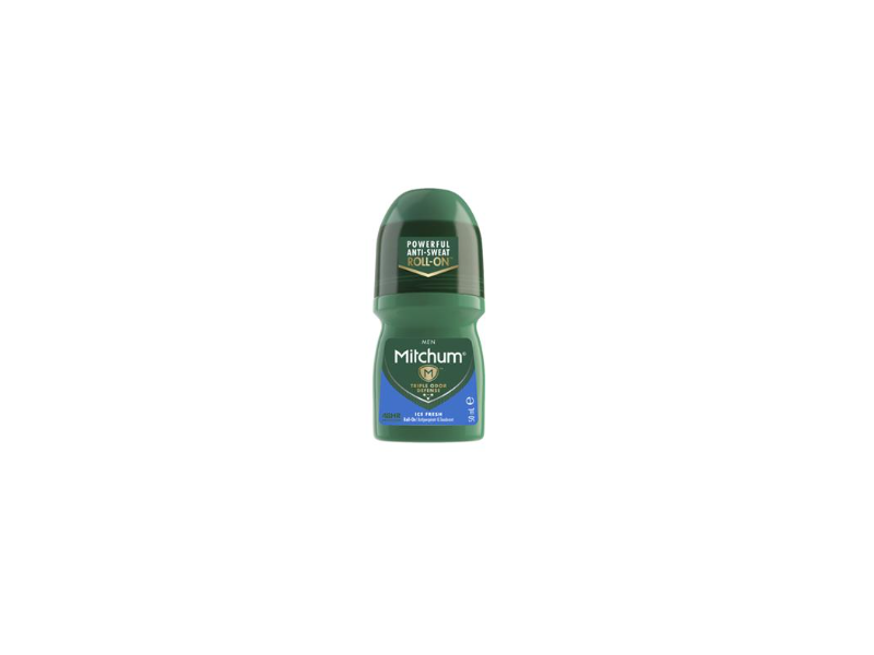 Mitchum Men Roll On Antiperspirant & Deodorant, Ice Fresh, 50 mL