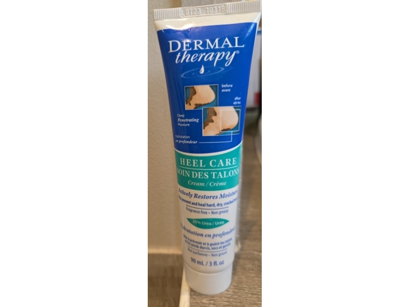 Dermal Therapy Heel Care Foot Cream, 3 fl oz/90 mL