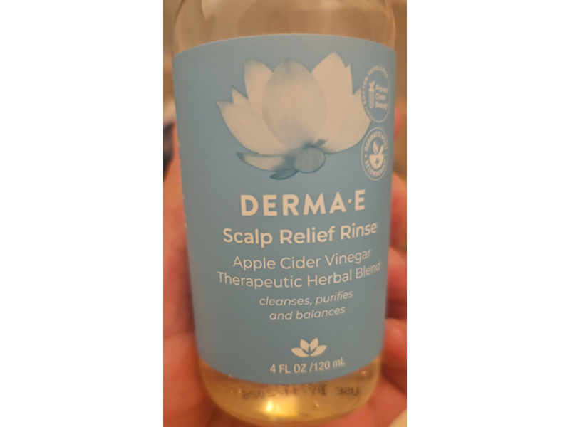 Derma-E Therapeutic Herbal Blend Scalp Relief Rinse, 4 fl oz/120 mL