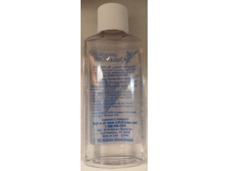 T.N. Dickison's Witch Hazel All Natural Astringent, 2 fl oz/59 mL