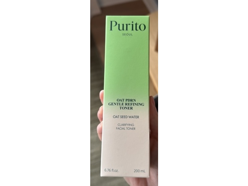 Purito Oat PDRN Gentle Refining Toner, Oat Seed Water, 6.76 fl oz/200 mL