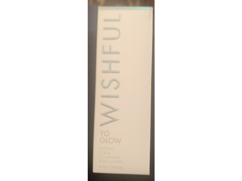 Wishful Yo Glow Enzyme Scrub, 1.35 fl oz/40 mL
