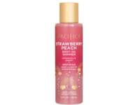 Pacifica Body Oil Shimmer, Strawberry Peach, 4 fl oz/118 mL - thumbnail 1