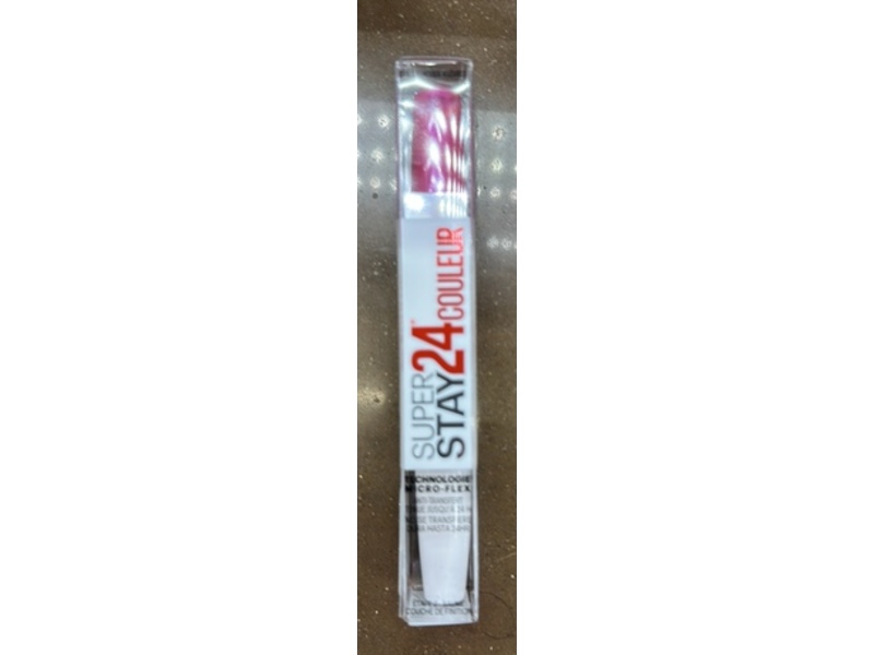 Maybelline Super Stay 24 Couleur Liquid Lipstick, 24/7 Fuschia, 0.08 fl oz