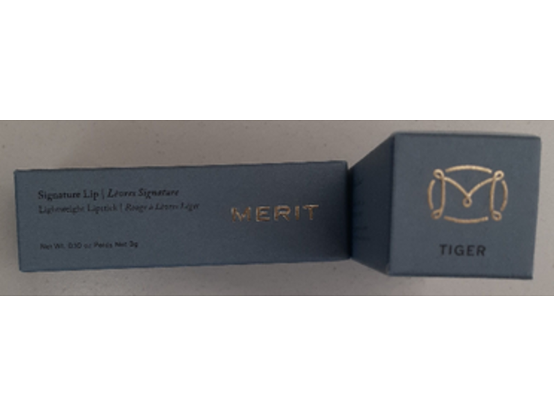 Merit Signature Lip Lightweight Lipstick, Tiger, 0.10 oz/3 g