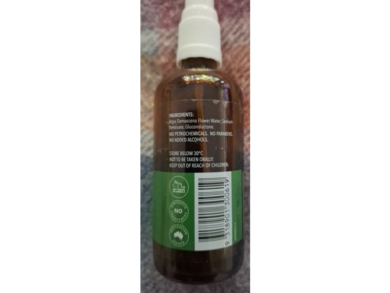 Oil Garden Hydrating Spritz, Rose, 100 mL